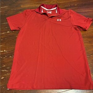 Under Armour Red Polo